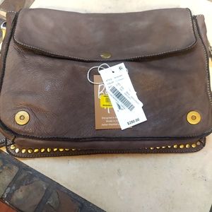 Hobo Crossbody Bag- Genuine Leather- Brand New